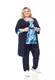 Легкий  Костюм " Зміна " Накидка та штани   66-68