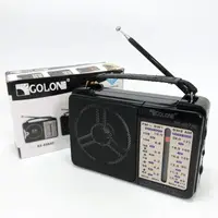 Портативный радиоприемник всехволевой GOLON RX-607 AC, переносной приемник FM, FM-приемники
