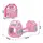 Детская палатка с тунелем Yufeng 39 A-1 окна пластиковый каркас 300х100х95 см. Pink (187956)