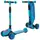 Самокат iTrike Maxi JR 3-060-25-BLV blue/violet