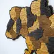 Карта України настінна середня 3D об'ємна з синьою підсвіткою (220В) в коробці 92.5*64.6 см Гранд Презент 12СС