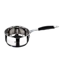 Ківш Bergner Midnight BG-32125-MM 1.3 л 16 см сріблястий