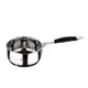 Ковш Bergner Midnight BG-32125-MM 1.3 л 16 см серебристый