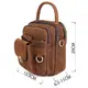 Сумка мужская Vintage 14416 в винтажном стиле Коричневая