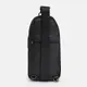 Мужской кожаный рюкзак через плечо Borsa Leather K1a1003bl-black