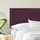 Изголовье для кровати CUBA Plum 55x190 см