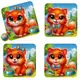 Игра развивающая Vladi Toys магнитная "Эмоции Котика" (укр)
