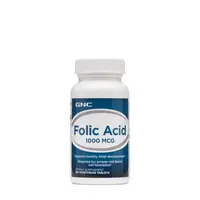Вітаміни і мінерали GNC Folic Acid 1000 mcg, 100 таблеток