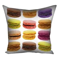 Подушка с принтом габардиновая Makarons 50x50 см 5P_SWE034