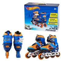 Детские ролики RL2121 RL7T Hot Wheels, размер M 35-38
