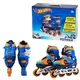 Детские ролики RL2121 RL7T Hot Wheels, размер M 35-38