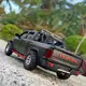 Металлическая модель Dodge Ram TRX 1:32 — инерционная машинка с фарами и звуком, черная