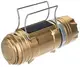 Кемпинговая LED лампа GSH-9688 c фонариком и солнечной панелью Gold (3626)