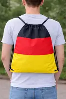 Сумка для обуви, котомка, спортивный рюкзак с флагом Германии Jes Collection