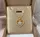 Ланцюжок жіночий золотистий з кулоном серце код 2360