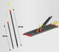 Кілочки 3F Ul Gear Carbon Nail 15см 6pc 60g Black