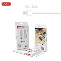 Кабель USB XO NB-Q166 5A USB - Lightning 1М, провод для зарядки телефона Белый