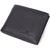 Качественный зажим из натуральной кожи ST Leather 22472 Черный