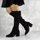 Ботфорты женские Fashion Riku 2233 40 размер 25,5 см Черный