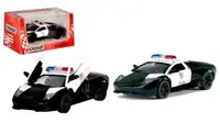 KINSMART Мет машина "Lamborghini Murcielago LP640 Police"