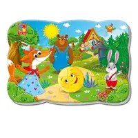 Пазлы на магните А5 "Колобок" VT3205-66 рус