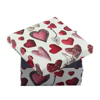 Коробка подарочная ООТВ Heart 16 х 16 х 6,5 см