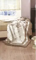 Плед 220х220 см Хлопок Pia Stone Arya AR-TR1001850-stone