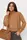 Жіночий светр з горловиною-стійкою - коричневий цвет, ONE SIZE