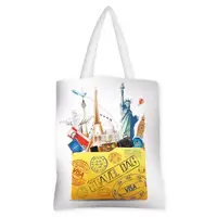 Сумка женская тканевая Original Travel bag 40x45 см (SV_TRV003_WH)