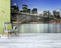 Фотообои текстурированные, виниловые Мосты, 250х380 см, fo01inV_br00066