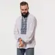 Вышиванка Moderika Сладкие сны белая с синим орнаментом