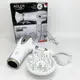 Электрический фен для волос Adler AD-2248 White 2400 Вт для укладки и сушки с насадками с ионизацией