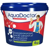 Хлор AquaDoctor C-60T 4 кг в таблетках 017451