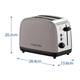 Тостер Russell Hobbs 26931-56 1670 Вт серебристый