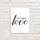 Постер в рамке All you need is love 15x21 см (WMT5_20L003)