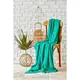 Плед вязанный Karaca Home - Sofa yesil зелёный 130*170