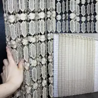 Тюль сетка с люрексом Цвет какао Код 828т
