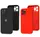 Cиликоновый чехол для iPhone 12 Pro Max - Full Camera с микрофиброй (Лого), Разные цвета