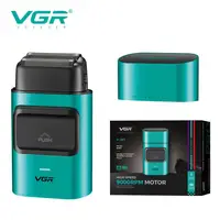 Электробритва-шейвер для бороды и лица VGR V-307 GREEN металлический корпус