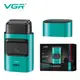 Электробритва-шейвер для бороды и лица VGR V-307 GREEN металлический корпус