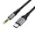 Кабель HOCO 3.5mm to Type-C Nuevo digital audio conversion cable UPA33B |1.5m, DAC|