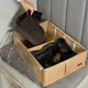Бокс для хранения на 4 отделения 50*35*14 см ORGANIZE (бежевый)