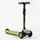 Самокат трехколесный Best Scooter MAXI алюминиевый руль, колеса PU со светом. Green and grey (102925)