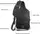Рюкзак тактический через плечо Eagle M04B Oxford 600D 20л Black