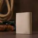 Классическое кожаное портмоне Shvigel 16510 Бежевый