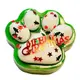 Игрушка антистресс лапка новогодняя маленькая 6675.4 (green\white)