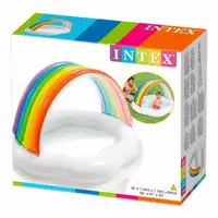 Басейн надувний Intex Райдужне хмара 57141 84х119х142 см