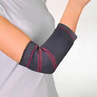 Бандаж на лікоть трикотажний з силіконовими подушечками Orthopoint REF-710 налокітник двосторонній Розмір M