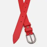 Жіночий ремінь шкіряний Borsa Leather 100v1genw39-red
