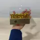 Свечи для торта буквы "Happy Birthday" (золото)